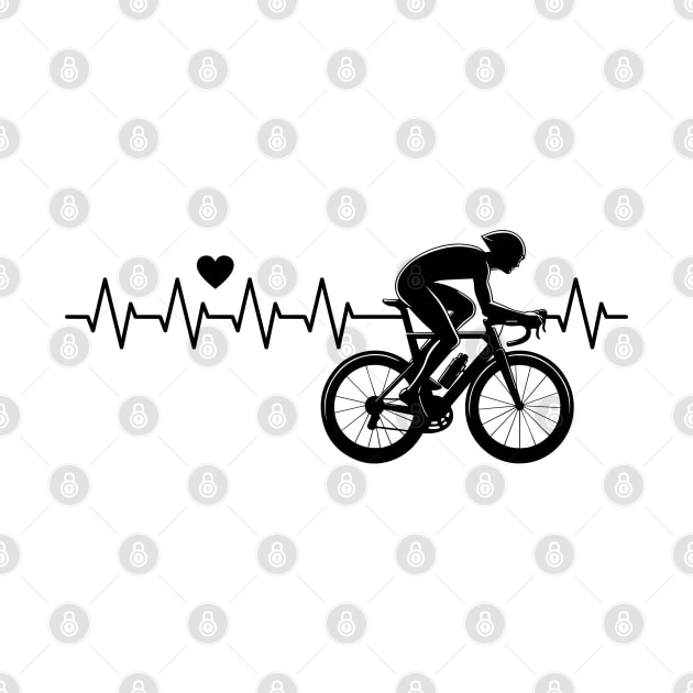 Cyclist Heartbeat by Cipher Prints