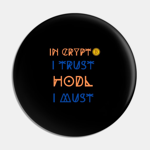 Cryptocurrencies, Blockchain , Bitcoin T-Shirt, Bitcoin Crypto T-Shirt Pin by Utopia Shop