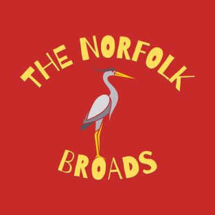 The Norfolk Broads - Heron T-Shirt