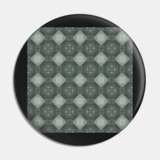 Celestial Mezzotint Intaglio Kaleidoscope pattern 18 Pin