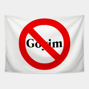 No to Goyim Tapestry