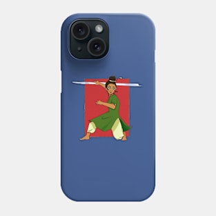 Female Warrior Art Phone Case