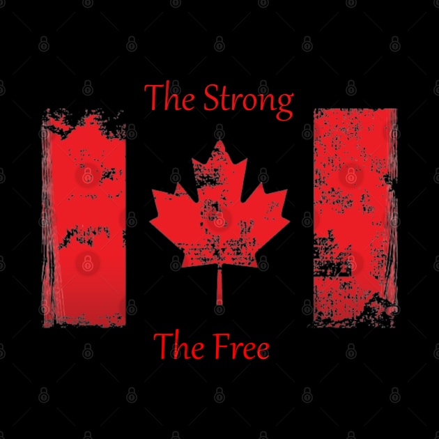 True North Strong And Free by Deckacards