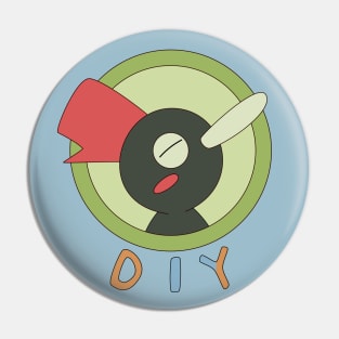 DIY club (Do It Yourself!) logo Pin