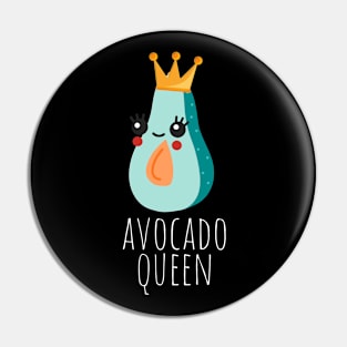 Avocado Queen Cute Pin