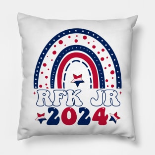 Robert Kennedy JR. 2024 Presidential RFK JR 2024 Groovy Design Pillow
