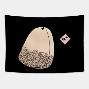 Tea Bag / Cute Coffee Dates Tapestry