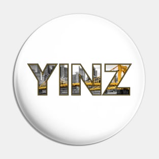 YINZ - Pittsburgh Skyline Pin