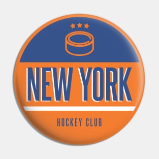 New York hockey club Pin