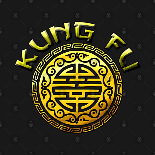 Kung-Fu Logo by 8 Fists of Tees