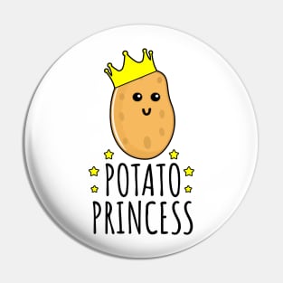 Potato Princess Pin