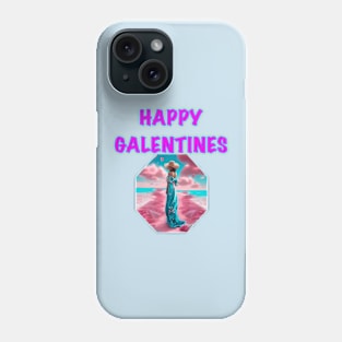 Lovely Galentines day card Phone Case