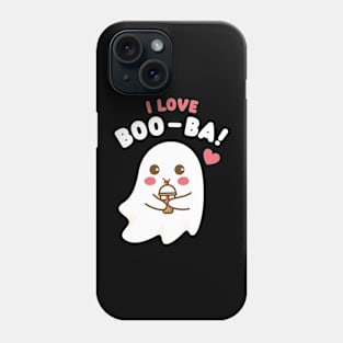 Boo-ba tea ghost (on dark colors) Phone Case