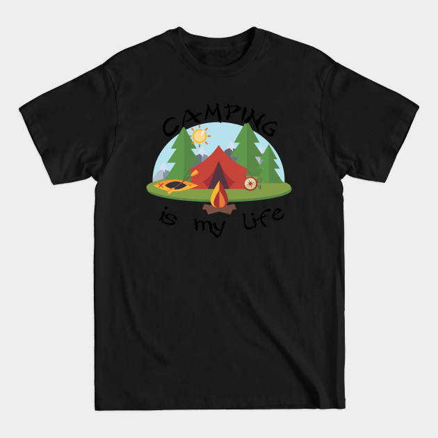 Discover Camping is my Life - Love Camping - T-Shirt