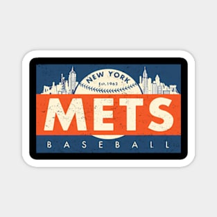 Old New York Mets 1 By Buck Originals Magnet