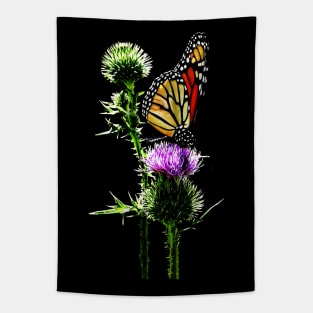 Thistle - Monarch on Thistle Tapestry