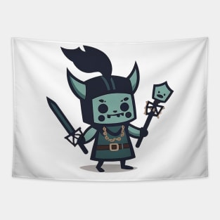 Cat Cleric Warrior DM Gift TTRPG Tapestry