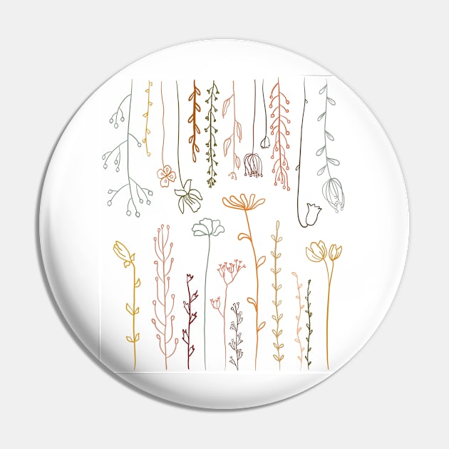 Wildflowers Pin by cait-shaw