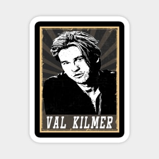 80s Style Val Kilmer Magnet