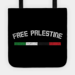 Free Palestine // Retro Style Design Tote