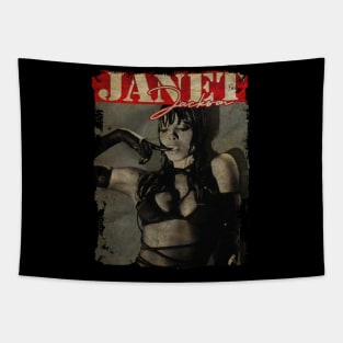 TEXTURE ART- JANET JACKSON 70S 1 Tapestry