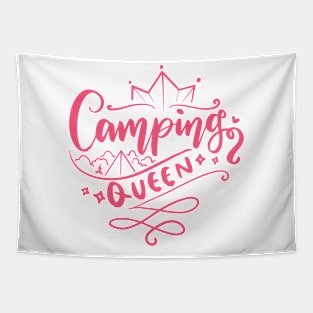 Camping Queen Tapestry