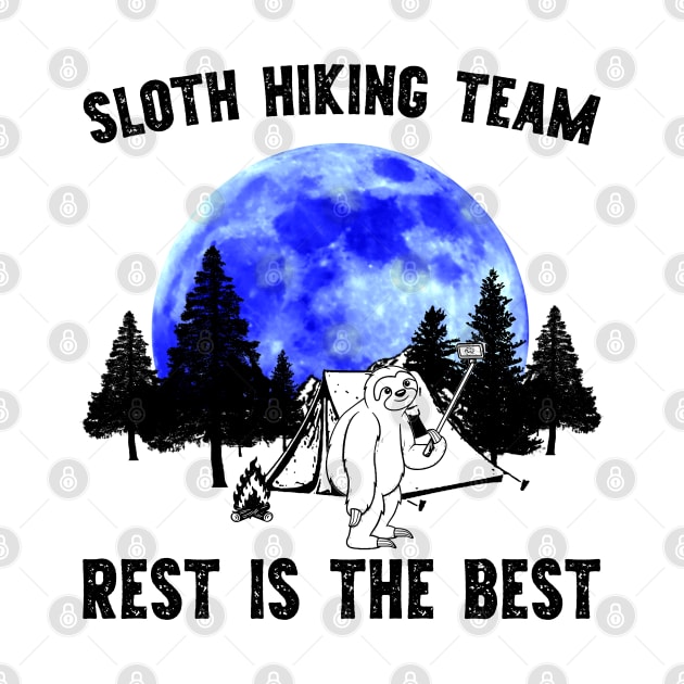 Sloth Hiking Team - Rest is for the Best by giovanniiiii