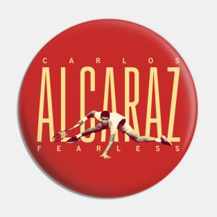 Carlos Alcaraz red Pin