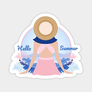 Hello Summer Magnet