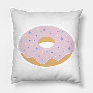 Starry Donut (Purple) Pillow