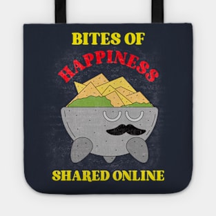 Food bloggers bite happiness online Tote