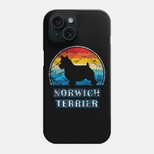 Norwich Terrier Vintage Design Dog Phone Case