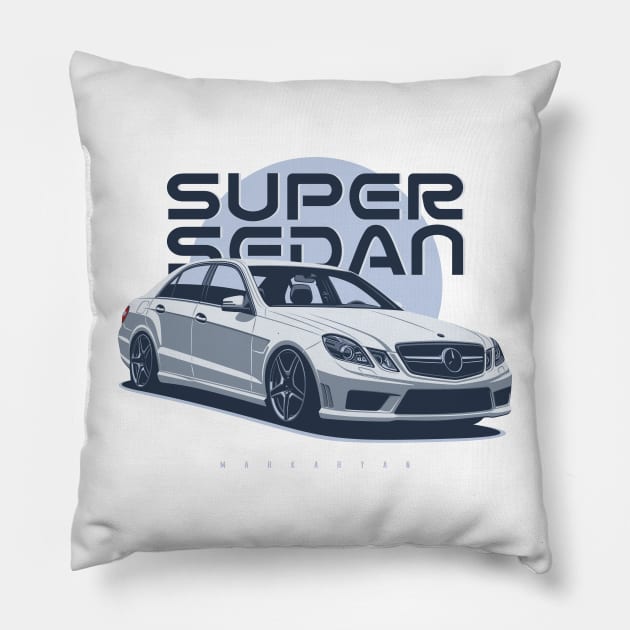 E63 Merc Pillow by Markaryan