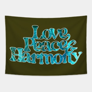 Love, Peace & Harmony Tapestry