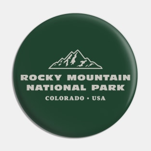 Rocky Mountain National Park - Colorado USA Pin