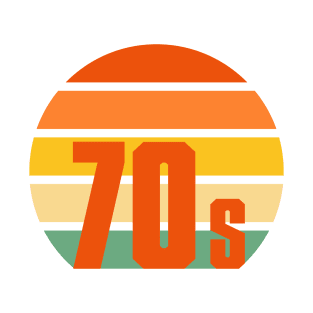 The 70s Vintage Retro Birthday Gift T-Shirt