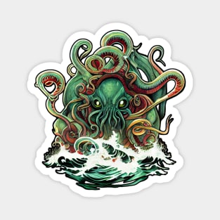 Raised from R'lyeh Cthulhu Magnet