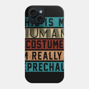 This Is My Human Costume I'm Really A Leprechanun Costume Gift Phone Case