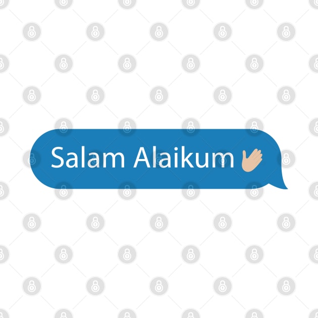 the Greeting of Islam - Imessage - Text Bubble - Text Message - Salaam Alaikum by Tilila