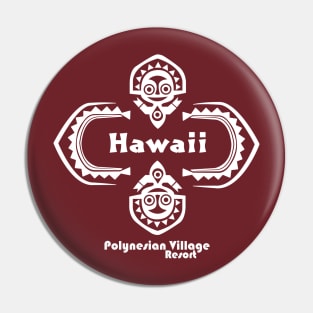 Polynesian Village Resort Hawaii Pin