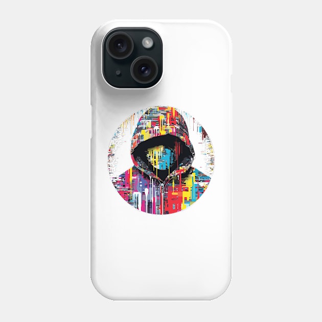 Hacker Game Urbain City Life Mistery Shadow Abstract Phone Case by Cubebox