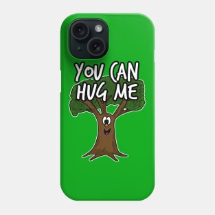 You Can Hug Me Doodle Tree Funny Phone Case