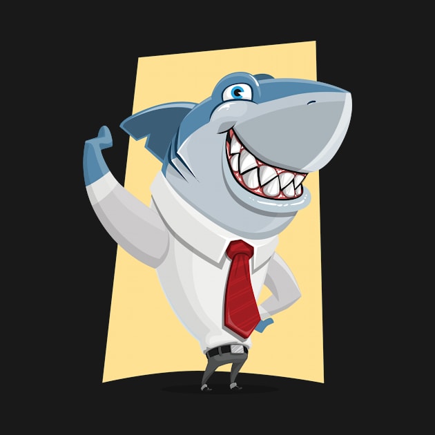 Well Dressed Shark by PatrioTEEism