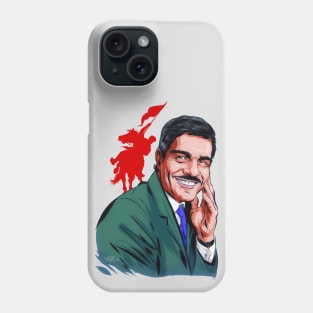 Omar Sharif - An illustration by Paul Cemmick Phone Case