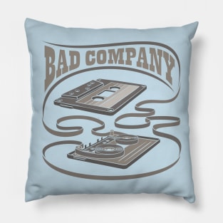 Bad Company Exposed Cassette Pillow