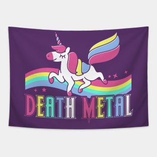 Unicorn Death Metal Tapestry