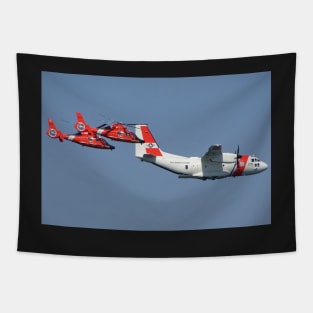 Coastguard Flypast Tapestry