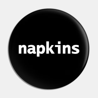 Napkins Pin