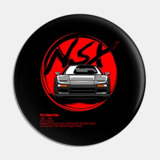 NSX Front Grey Pin