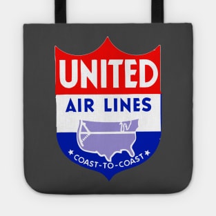 Retro United Airlines Tote